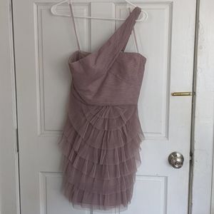 Mauve mini dress